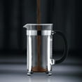 thumbnail image 4 of Chambord French Press Coffee Maker, 34 Oz., Red Stainless Steel, 4 of 7