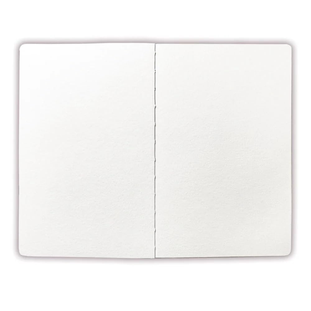 Trebbies Dina Wakley Media Journal Bundle - Dina Wakley Media Journal Watercolor MDJ87830 with 3 Black Letter It Fineliners Detail Sticks