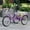 Purple, variant on Uforic Adult Tricycle, 24 Inch Single Speed Three Wheel Bike, Cruiser Trike with Large Seat Backrest for Men Senior Women, Blue