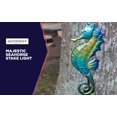 thumbnail image 2 of Moonrays 96351 Majestic Sea Horse Solar Stake Light, 2 of 7