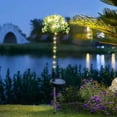 thumbnail image 1 of Fwttom Rubber Decorative Lamps, Solar Hundred Flower Light Border LED Light Ground Plug Lamp Outdoor Waterproof Simulation Garden, 1 of 6