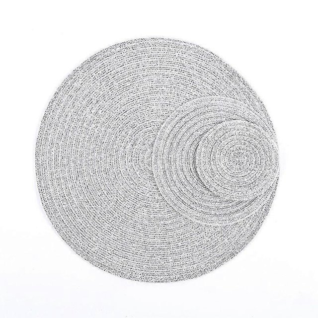 6pcs Potholders Trivets Set: Cotton Thread Weave Hot Pot Holders Stylish Coaster Hot Pad Mat Spoon Rest For Kitchen Cooking Baking 36 cm