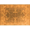 thumbnail image 1 of Ahgly Company Indoor Rectangle Oriental Orange Industrial Area Rugs, 8' x 10', 1 of 4