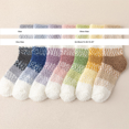 thumbnail image 3 of Fuzzy Socks for Women Winter Warm Plush Casual Cotton Non Slip Cute Fluffy Socks Khaki, 3 of 9