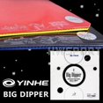 thumbnail image 2 of Big Dipper Table Tennis Rubber Sticky Lightweight Ping Pong Rubber Sheet with Inner Energy Sponge Red H40, 2 of 6