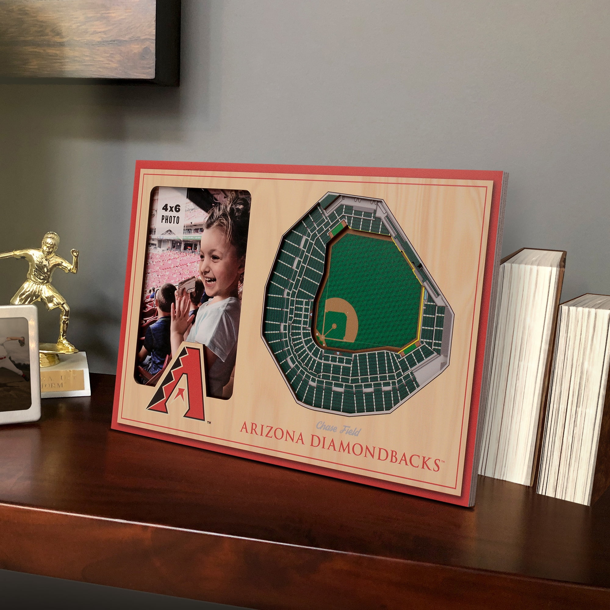 Fanpoint Arizona Diamondbacks 3D StadiumView Picture Frame