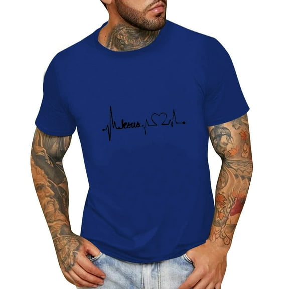 Mens T-Shirts Extra Large Six Pack Polyesters V Neck 3xl Men's Casual Summer T-Shirt Stylish Short Sleeve Round Neck Design for Everyday Wear