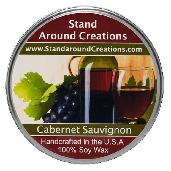 CABERNET SAUVIGNON TUREEN 8-OZ. ALL NATURAL SOY CANDLE