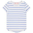 thumbnail image 3 of BTween Girls 4 Piece Summer Tops Fashionable Short Sleeve T-Shirt Casual Daily Shirt for Kids Assorted Colors, 3 of 5
