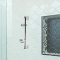 thumbnail image 3 of Shower Slide Bar Adjustable Handheld Shower Head Holder Wall Mount Shower Head Holder Bar with Soap Tray, 3 of 9