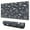 Spider Web Bats, variant on Long Mouse Pads for Desk,Spider Web and Spiders Halloween Pattern Desk Mats on Top Of Desks, Desk Mouse Pad Extra Large with 3mm Non-Slip Base and Stitched Edge for Gaming,Office,Work,Home 31.5x11.8in