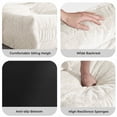 thumbnail image 2 of Congermom Bean Bag Chair, Giant Bean Bag Chairs for Adults, Bean Bag Sofa with Filler Faux Fur, Memory Foam Bean Bag Couches Fireside Lazy Sofa for Living Room, Bedroom, Office (Beige), 2 of 5