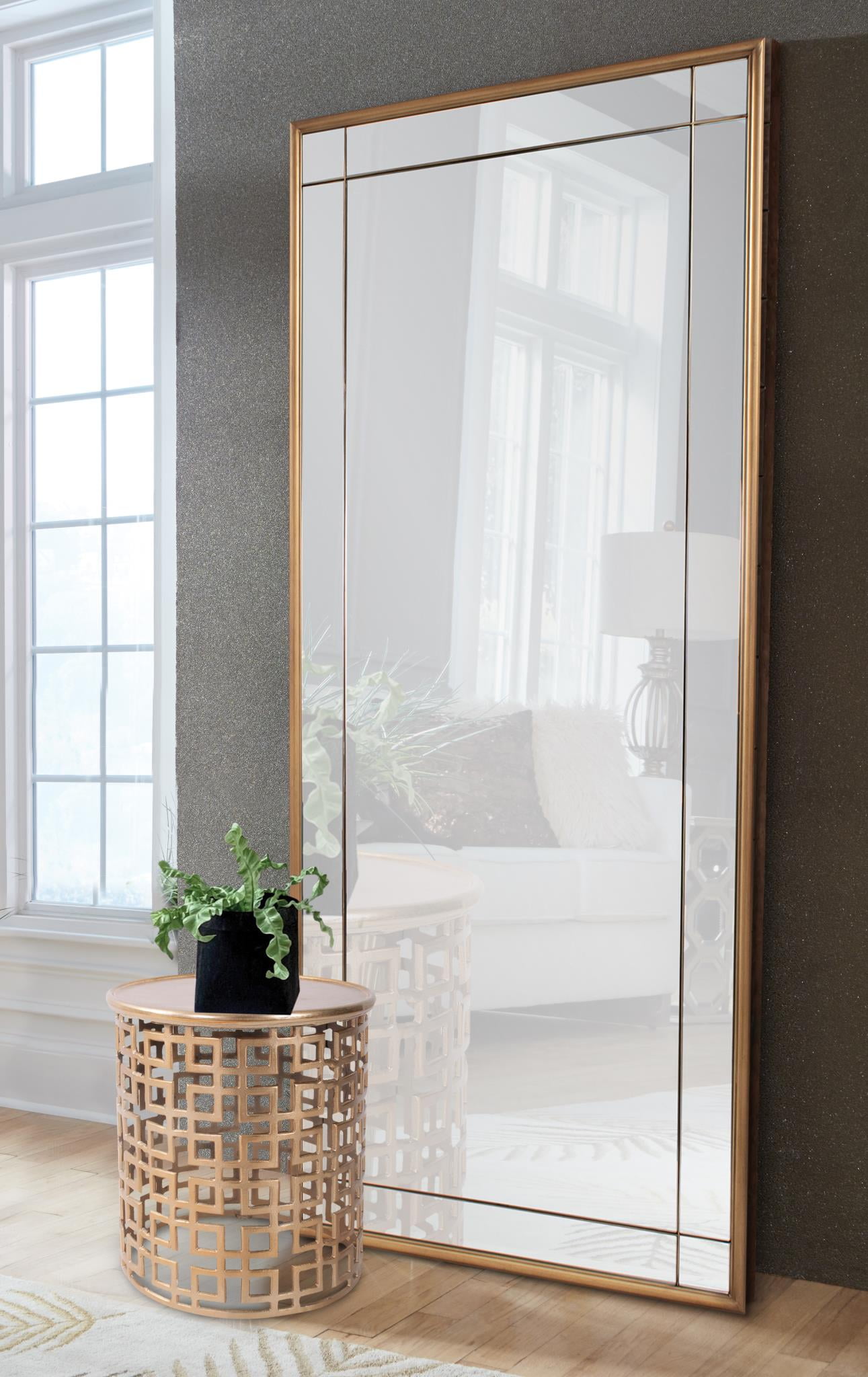 Tyler Dillon French Panel Framed Decorative Wall Mirror