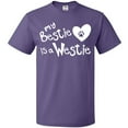 thumbnail image 3 of Inktastic Bestie Westie T-Shirt, 3 of 5