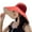 Red, variant on Xinwanna Wide Brim Bucket Hat for Women UPF 50  UV Sun Protection Sun Hat Summer Beach Fisherman's Cap for Hiking Fishing Camping (Black)
