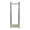 thumbnail image 2 of Humble Crew Lucky Theory Garment Rack, Metal and Wood, Black and Beige, 2 of 3