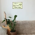 thumbnail image 4 of Plant Signs Garden Decor Just A Crazy Plant Lady Tin Sign Gifts For Women Plant Lover Gardening Signs For Home Country Kitchen Room Garden Farmhosue Funny Wall Art Decoration 8x12 Inch, 4 of 10