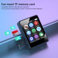 thumbnail image 5 of Portable MP3 Player Bluetooth 5.0 Music Stereo Speaker Mini MP4 Video Playback With LED Screen FM Radio Recording For Walkman, 5 of 5