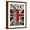 Brown Frame, variant on Art.com London Art Print by Todd Williams, 12" x 16"