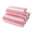 thumbnail image 2 of Oggfader Bath Towel Sets Sale Velvet Absorbent Bath Towels For Adults Face Towel Bath Towel Set Soft Comfortable Bathroom Towel Set Highly Absorbent Soft Bathroom Towels Set Pink, 2 of 6