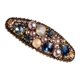 thumbnail image 4 of Tiara Para Niñas Pinza Cabello Barrette Rhinestone Horquilla Accesorios Cabello - Negro Yinane Pinza de pelo de mujer exquisita, 4 of 8