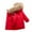 Red, variant on Aihuaihua Boys Winter Jackets Toddler Winter Warmth Thicken Full Zip Jacket with Hood Kids Heavyweight Outerwear with Pockets Size for 3-14 Years