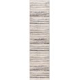 thumbnail image 3 of Mark&Day Area Rugs, 3x10 Ermerveen Modern Abstract Marble Brown Runner Area Rug, Brown Blue Grey Marble Swirl Carpet for Hallway, Kitchen, Bedroom or Living Room (2'7" x 10' Runner), 3 of 6