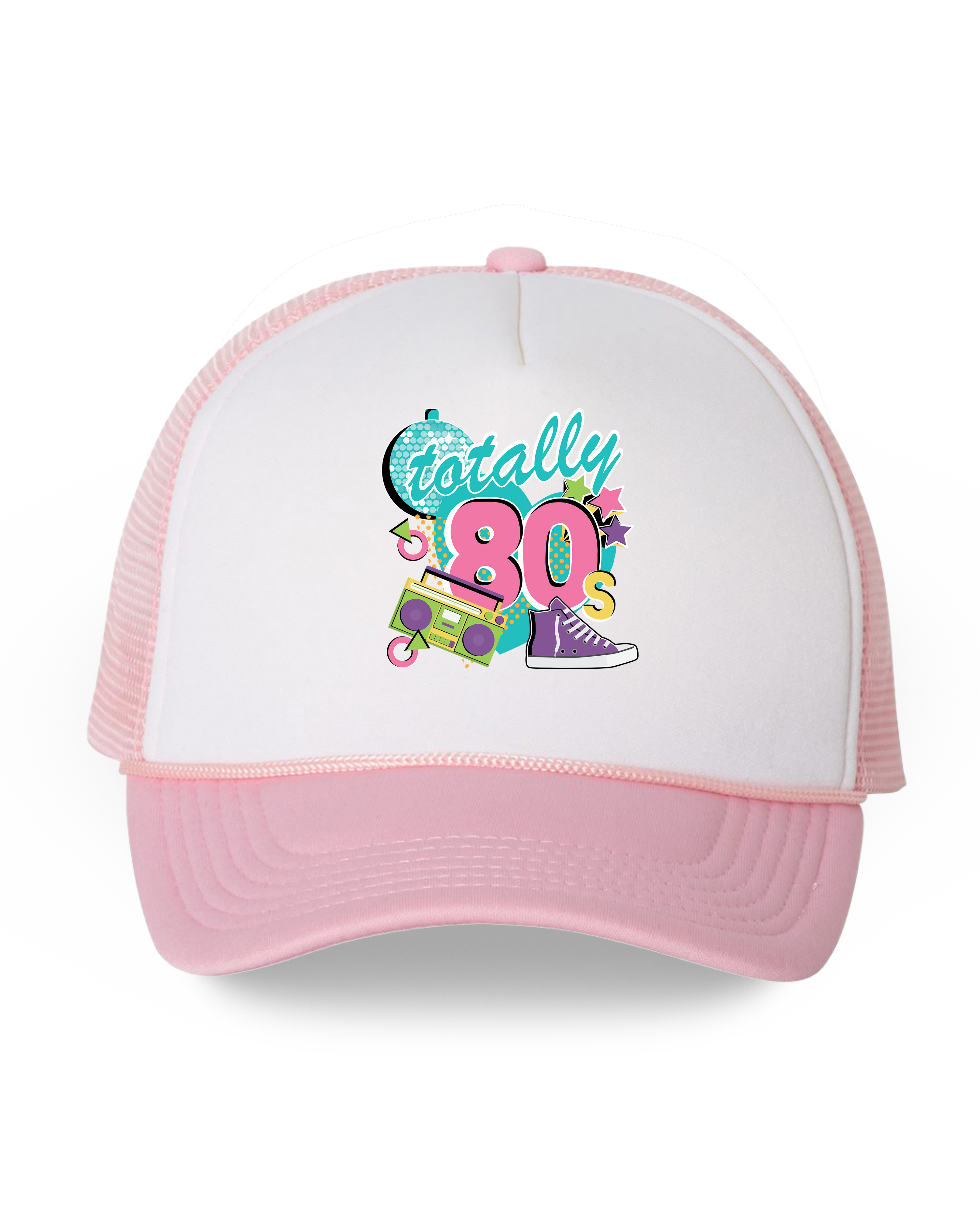 Elephant Yoga Children Trucker Cap Hat Black