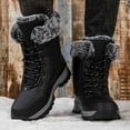 thumbnail image 2 of Winter Outdoor Boots for Women - Thickened Warm Ski Footwear for Cold Weather Activities, 2 of 9