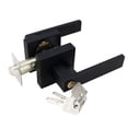 thumbnail image 3 of Aluminum Alloy Door Handle Square Door Lock Set With Key Door Knob For 35-45mm Internal Wooden Doors Furniture Hardware Fittings, 3 of 6