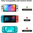 thumbnail image 3 of Dockable Case Compatible with Switch OLED, Cute Protective Soft Cover Full Protection for Switch OLED and Joy-Con Controller, ‌Anime, 3 of 4