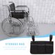 thumbnail image 2 of Bolsa de almacenamiento lateral para silla de ruedas Organizador de accesorios para reposabrazos de silla de ruedas con tira reflectante, 2 of 5
