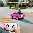 thumbnail image 4 of 12V Licensed Shelby Kids Electric Ride-On Car – Remote Control, Bluetooth, Shock Absorbers & LED Lights, 4 of 9