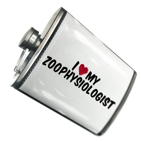 

NEONBLOND Flask I heart love my Zoophysiologist
