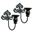 thumbnail image 4 of Kuntesetty 2 Wall Sconces, Decorative Taper Candle Holders for Stick Candles, Ideal for Hallways Or Living Rooms. They Also Serve As Decorative Ornaments for Black, 4 of 9