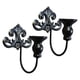 thumbnail image 4 of 2 candelabros de pared para velas, candelabros colgantes, adornos Negro, 4 of 9