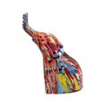 thumbnail image 1 of Escultura de elefante de resina, obras de arte, recuerdos de escritorio, regalos, adorno para mueble de TV. vistoso, 1 of 9