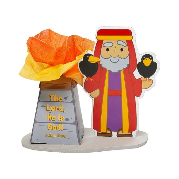 Fun Express Elijah’s Altar Craft Kit - Makes 12, Vacation Bible School 2024