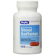 Rugby Extra Strength Stool Softener 250mg