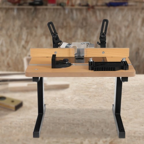 200kg/440.92lbs MDF Router Table Rectangle Tabletop Woodworking Router Table Used In Wood Trimming, Furniture Processing, Wood Grooving
