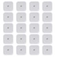 thumbnail image 1 of 20 Pcs Coussin Adhésif de Remplacement pour Unité Snap Style Tends (Blanc), 1 of 2