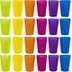 thumbnail image 1 of 24 Pcs Reusable Plastic Cups 6 Bright Colors Plastic Cups For Kids Camping, 1 of 5