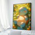 thumbnail image 3 of Figuras de anime de Pokémon en alta definición, Charizard, Bulbasaur, Squirtle, Charmander, ilustraciones, póster, pintura en lienzo, arte de pared, decoración de la habitación del hogar, 3 of 5