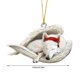 thumbnail image 3 of Adornos navideños, adornos navideños, regalos navideños, colgante decorativo de perro, colgante para árbol de Navidad, accesorios decorativos, colgante de ángel, 3 of 5