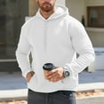 thumbnail image 6 of XIAONU Unisex Pullover Hoodie with Kangaroo Pocket Classic Casual Relaxed-Fit Top Daily Comfortable Streetwear Outfit, 6 of 9