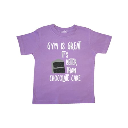 

Inktastic Gym Is Great White Text Gift Toddler Boy or Toddler Girl T-Shirt