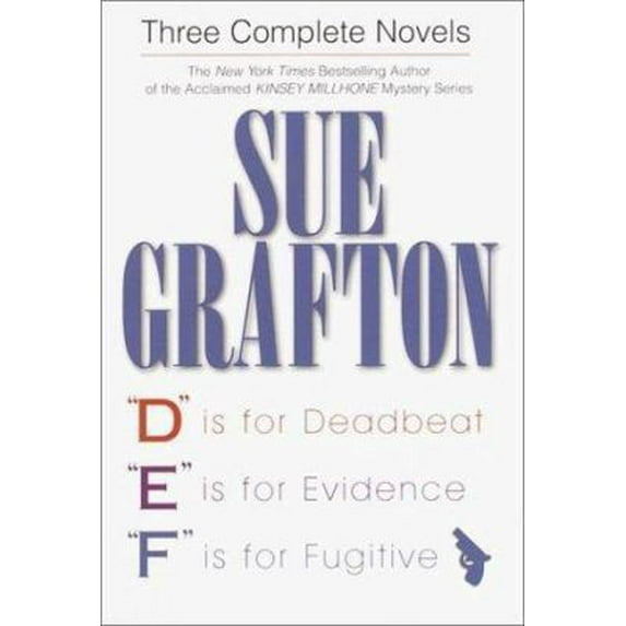 Pre-Owned Sue Grafton: 3 Complete Novels: D Is for Deadbeat, E Is for Evidence, F Is for Fugitive Paperback