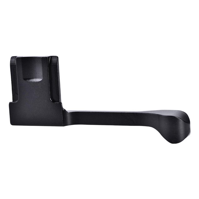 Pomya Empu?adura de Pulgar hacia Arriba para Fujifilm, Mini aleación de Aluminio Empu?adura de Pulgar hacia Arriba, Placa de cámara de Agarre Largo de empu?adura Larga para cámara Fuji(Negro) Ecomeon no