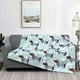 thumbnail image 2 of Fotbe Dachshund Dog Puppy Manta de Franela con Estampado, Manta Ultrasuave para Cama, Sofá, Auto, Hipoalergénica y Antibolitas-60"x50", 2 of 6