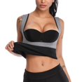 thumbnail image 1 of ZOELNIC Women Sweat Sauna Neoprene Waist Trainer Hot Slimming Sauna Vest Tummy Control Body Shaper for Weight Loss, 1 of 6